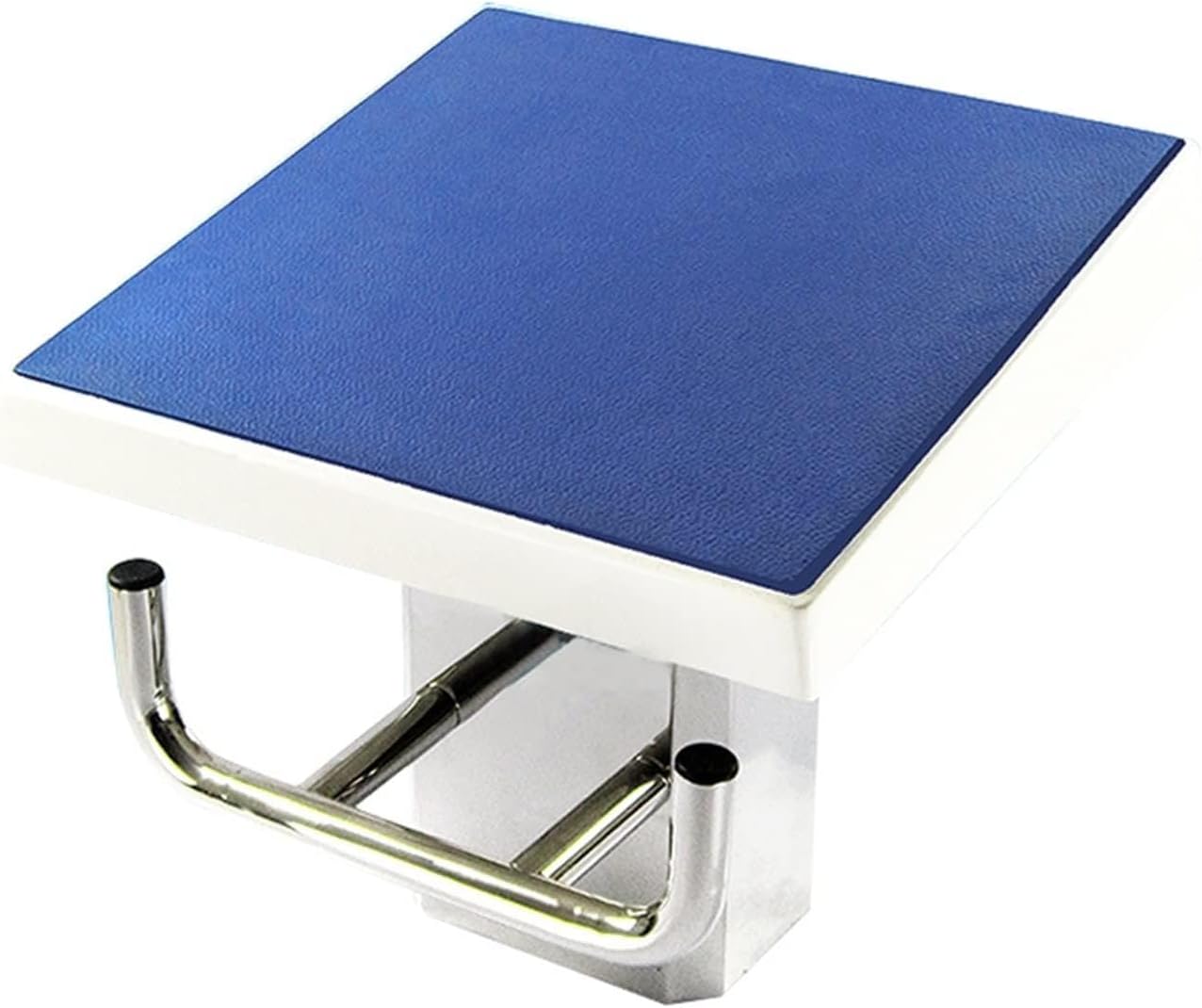 20 X 20 Inches Swimming Starting Block, Professional Heavy-Duty Diving Board, Stainless Steel Pool Diving Platform, Competition Diving Board with Handrail,Ideal for Swimming and Training Y2