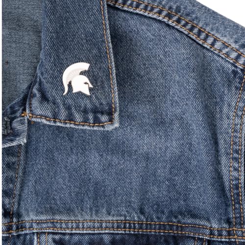 Image of Desert Cactus Michigan State University Magnetic Metal Lapel Pin (D) | Officially Licensed MSU Michigan State Spartans Enamel Finish Lapel Pin Formal Wear Bag and Hat Jewelry Tie Track Brooch Pin