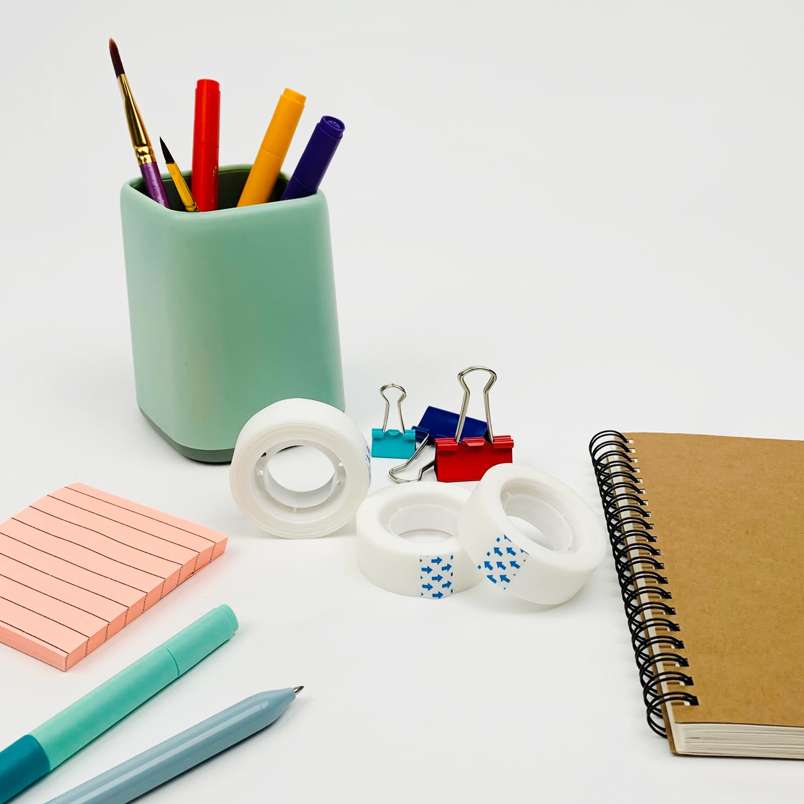 Ykimok 15 Rolls Invisible Matte Tape Refills for Dispenser, 0.7-Inch Wide, 27.3 Yards Long, Perfect for Gift Wrapping, Crafts, Home, School, Office - Image 7