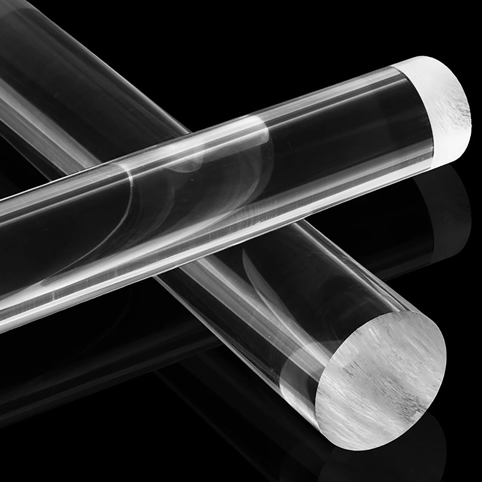 2x Transparenter Acryl-Rundstab – 10 Mm Durchmesser, 300 Mm Länge – PMMA- Stäbe Für Modellbau, DIY, Basteln 2x Transparenter Acryl-Rundstab – 10 Mm Durchmesser, 300 Mm Länge – PMMA- Stäbe Für Modellbau, DIY, Basteln