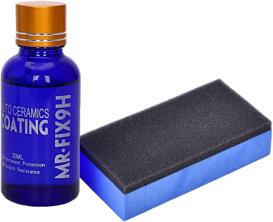 Anti-scratch Car Polish Liquid, Car Polish Beauty Ceramic Car Paint Coating Kit , Ceramic Nano Coating Paint Sealant Paint Protection Kit Easy to Apply High Gloss Shine Harden Auto Paint for Cars, Motorcycles, Caravans