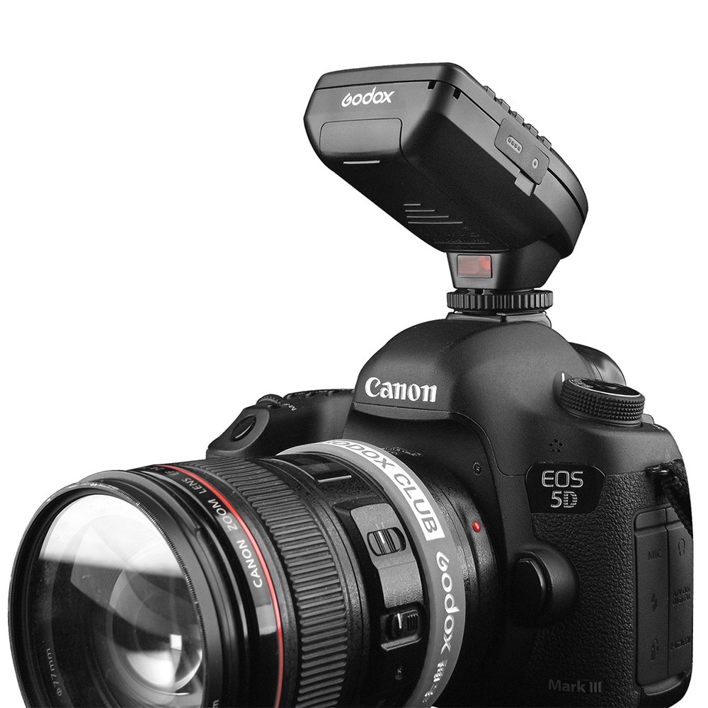 Godox Xpro-C TTL Flash Trigger Trigger Flash Wireless 2.4G 1/8000s HSS TTL Convert-Manuale Funzione TCM Trasmettitore Flash su Grande schermo LCD per fotocamera Canon