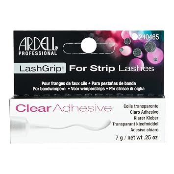 Ardell Lashgrip Strip Adhesive, Clear, 0.25 Ounce