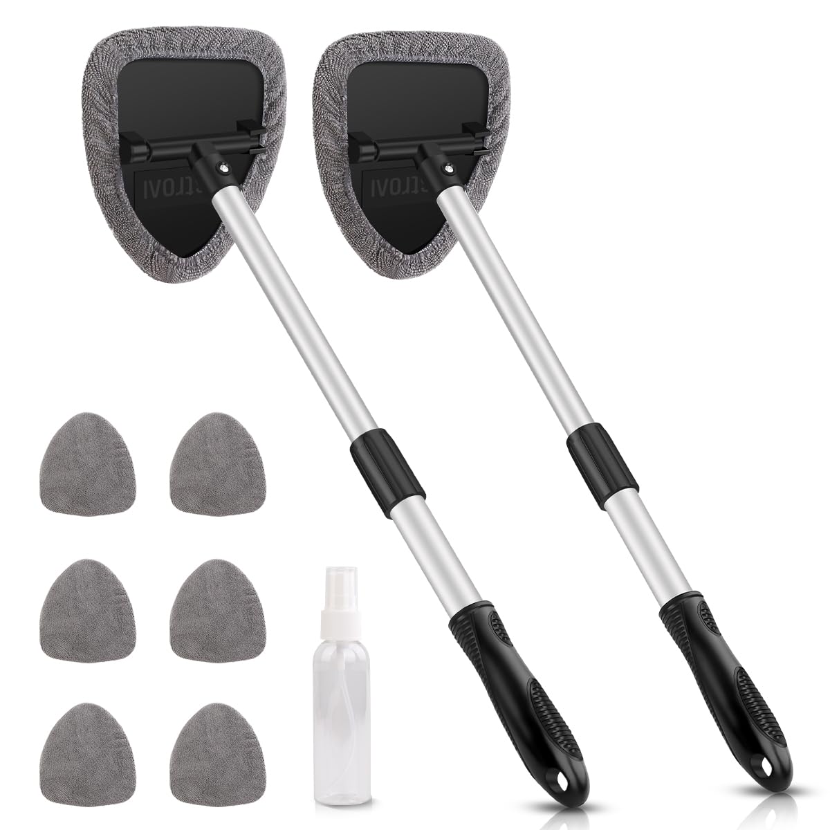 AstroAI 21" Extra-Long Windshield Cleaner Tool &amp; Car Interior Detailing Kit