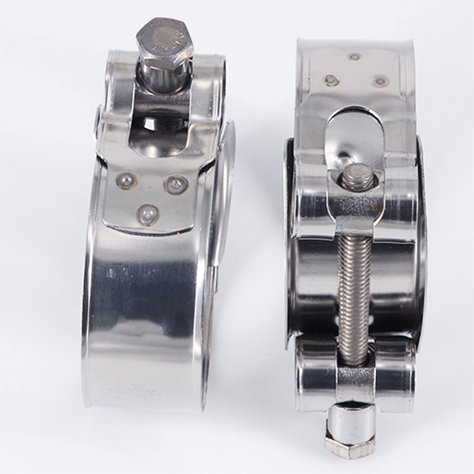 Collier De Serrage En Acier Inoxydable Pour Conduits Et Tuyaux De Fumée 200