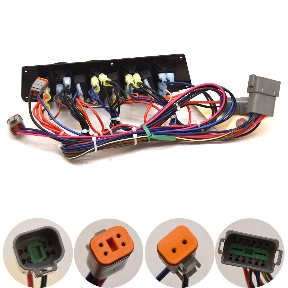 Godfrey Boat Switch Panels | Sweetwater Black Woodgrain (Set of 2)