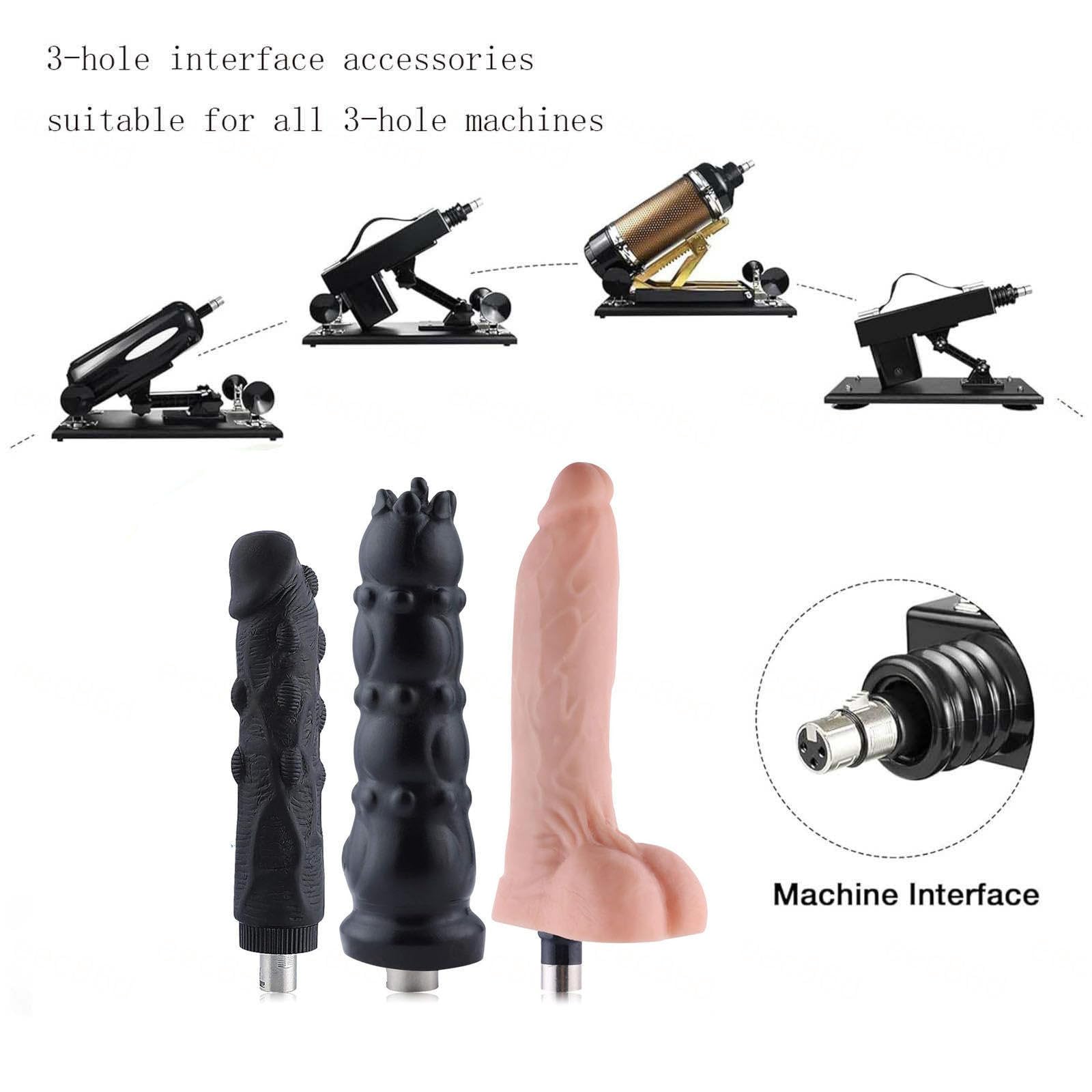 Maquina Sexuales Empuje Accesorios Adecuado Para Máquinas 3xlr, Reutilizable.,#14