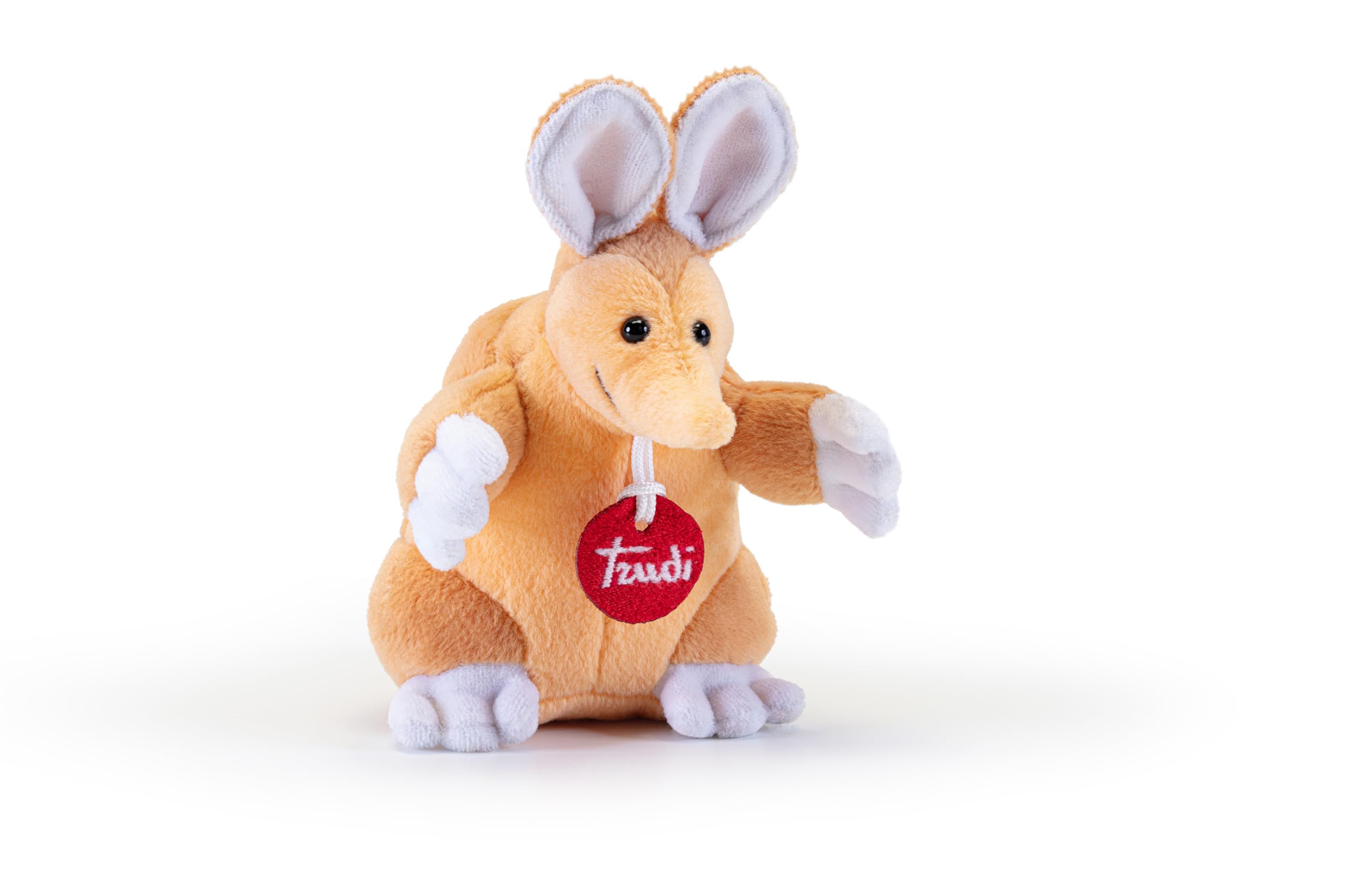 Trudi Armadillo Lillo Exotic tropical plush toy, ideal as a gift for birthdays, Christmas and other occasions | 11x17x18cm size XS | Bizzarre Collection | model 51348