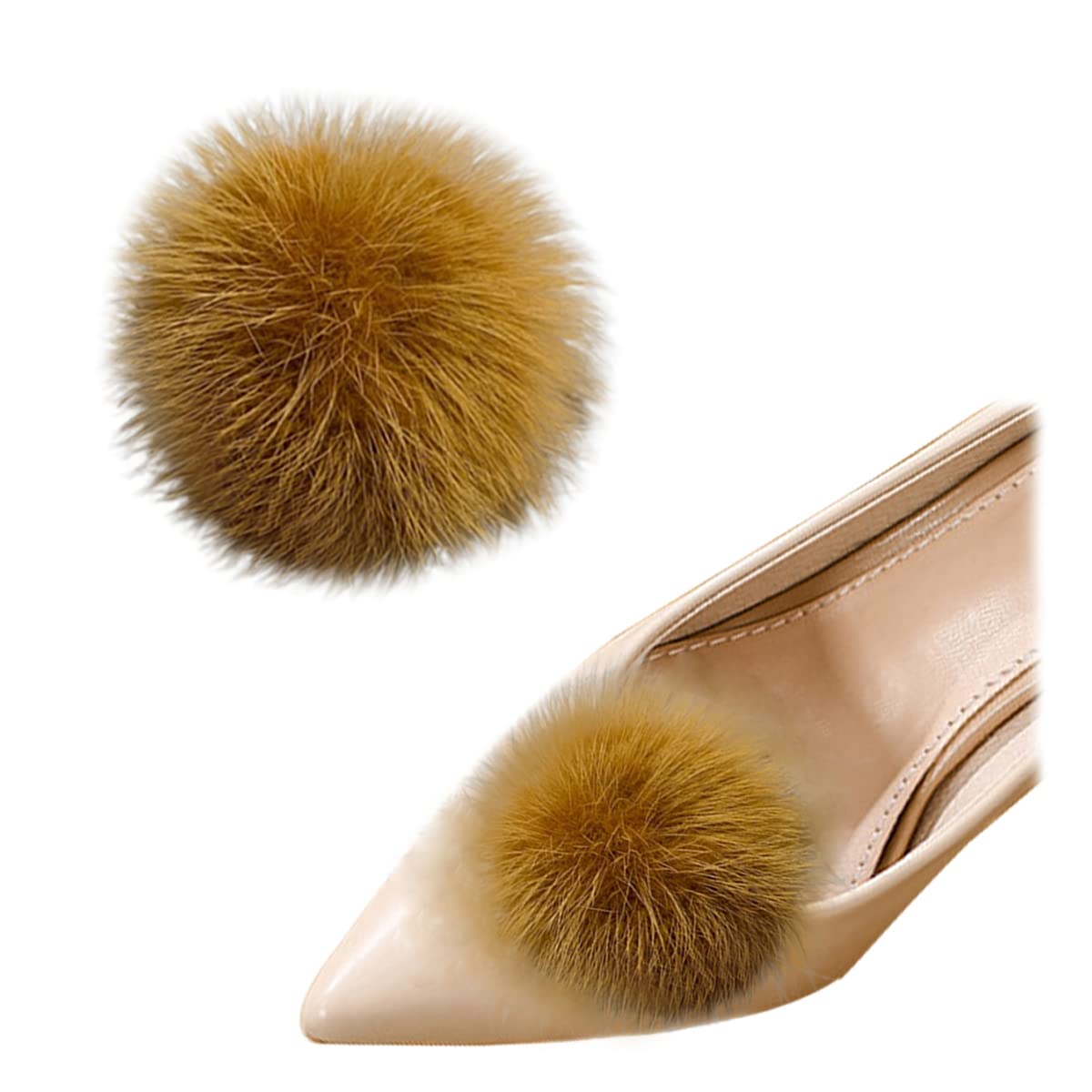 イタリア製　ミンクファークリップ イタリアセイ ミンクファークリップ