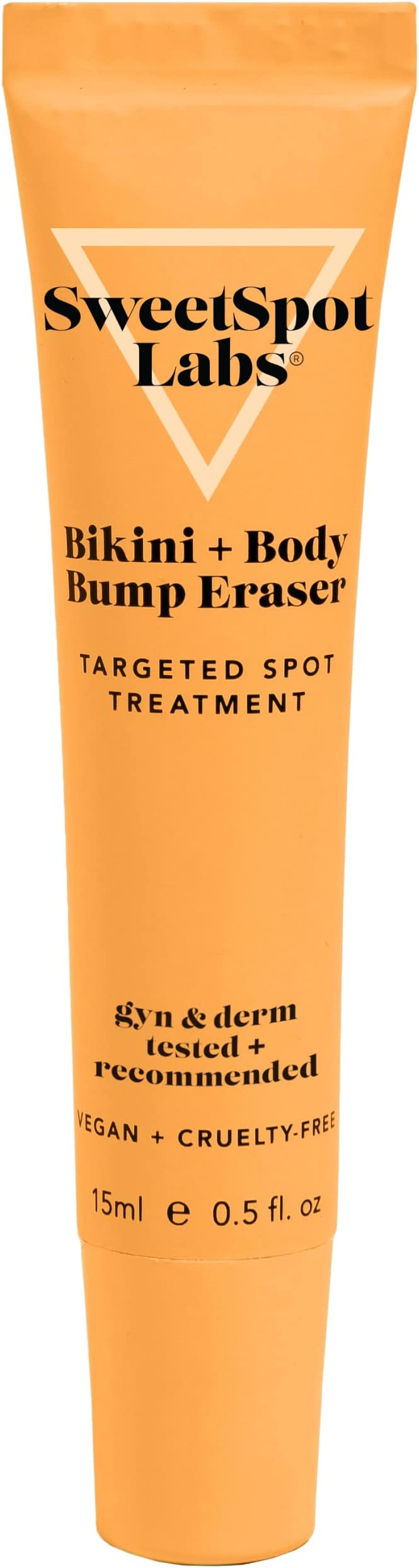 SweetSpot Labs Bikini & Body Bump Eraser | Treat Razor Bumps & Dark Spots | With Essential Ingredients Niacinamide & Bentonite Clay | 0.5 oz
