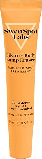 SweetSpot Labs Bikini & Body Bump Eraser | Treat Razor Bumps & Dark Spots | With Essential Ingredients Niacinamide & Bentonite Clay | 0.5 oz