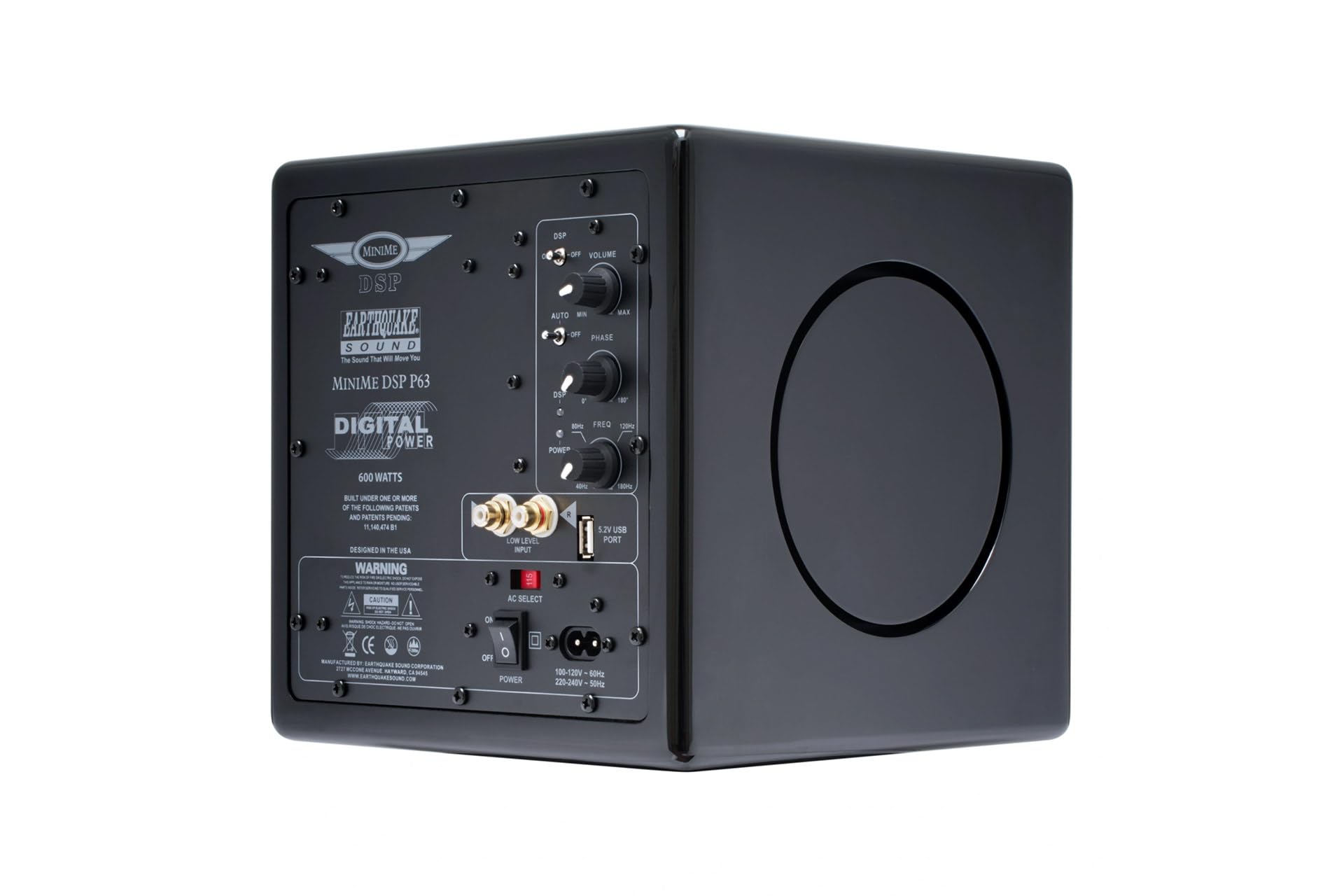 Amazon.co.jp: EARTHQUAKE Sound MiniMe DSP P63B 6.5インチ マイクロ