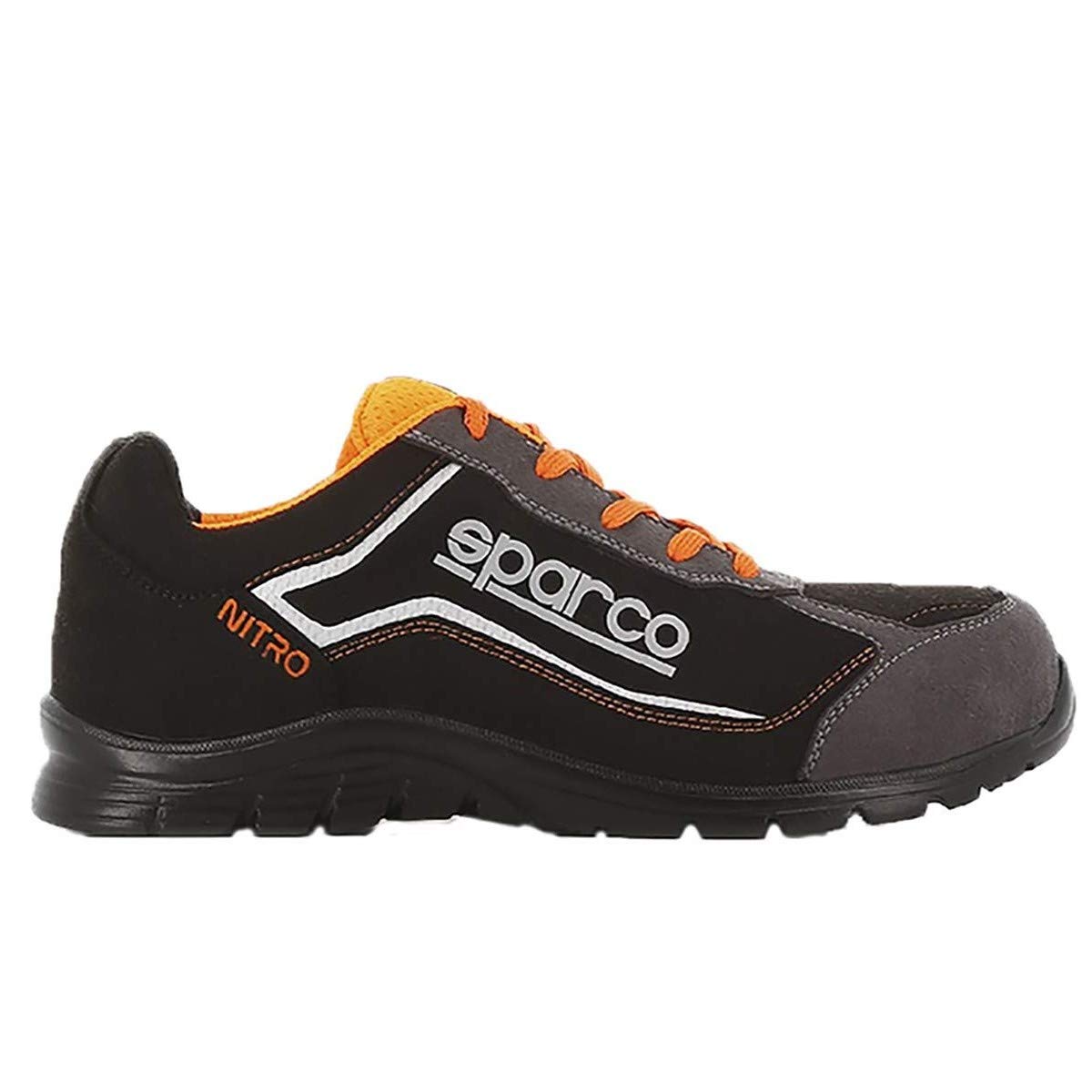 Sparco - Zapatillas Nitro S3 Black/Gris talla 36