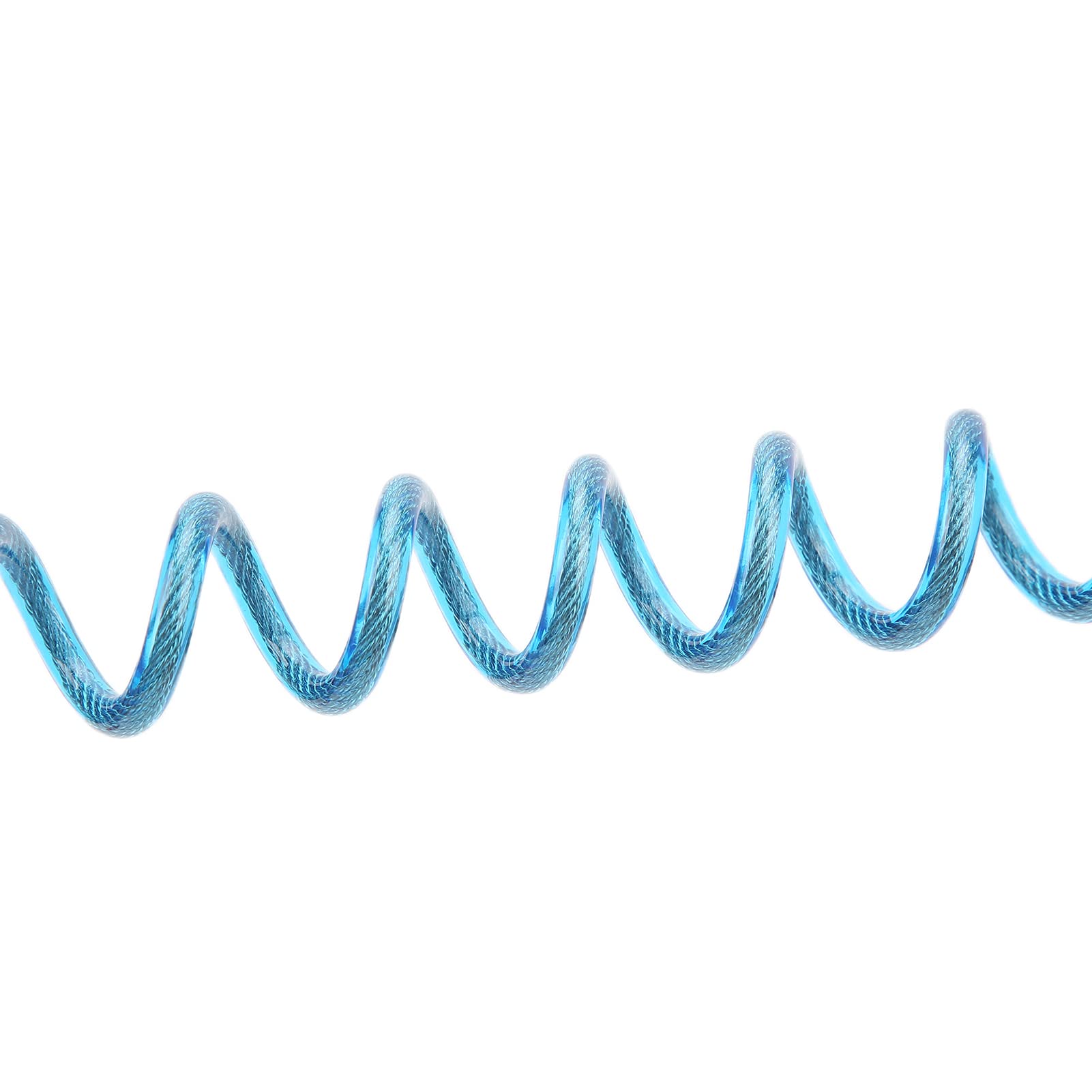Cordino A Molla Per Immersione Con Fibbie Acciaio Inox - Antismarrimento Attrezzatura Subacquea - Foto 11
