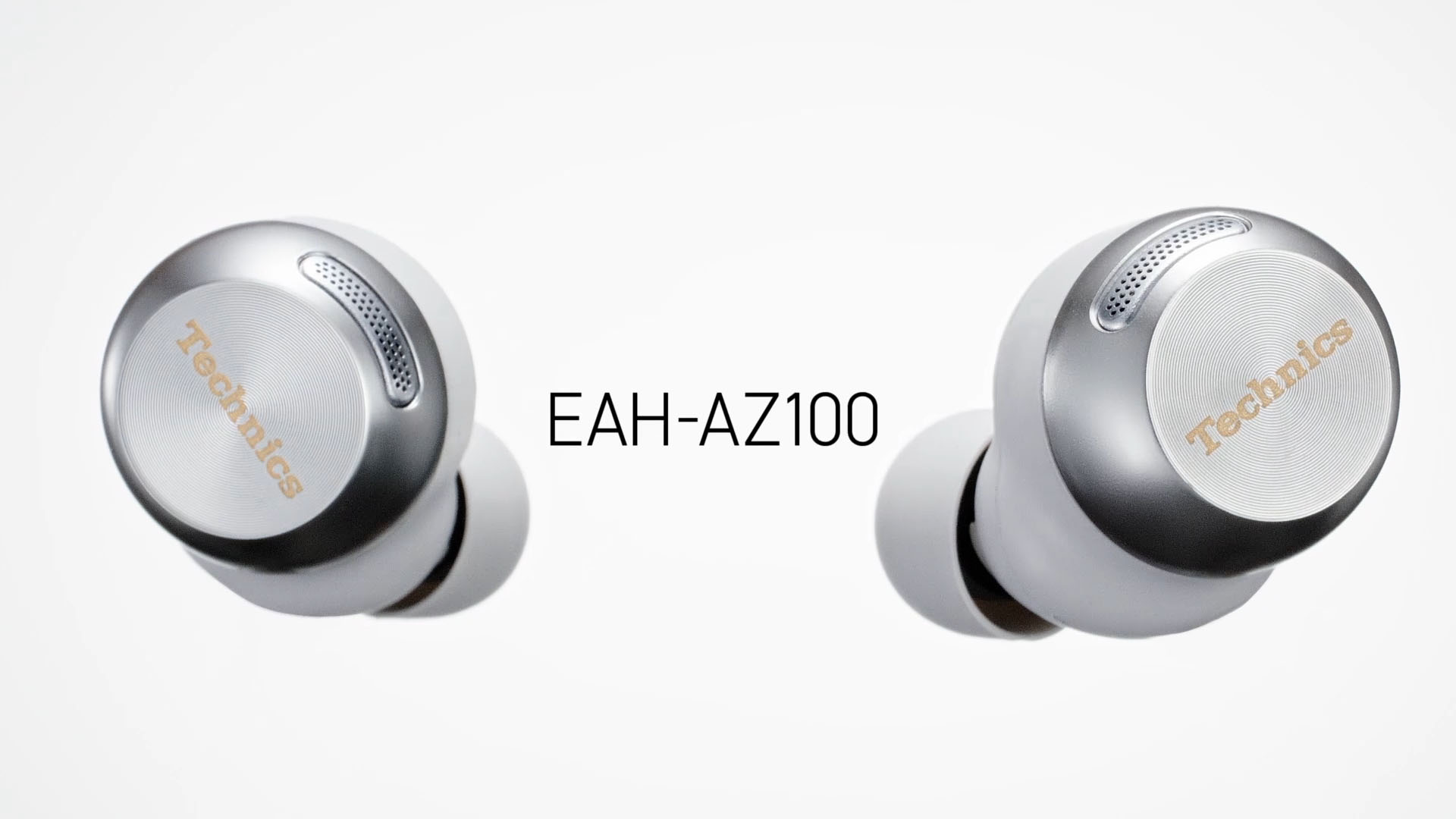 美品・動作確認済】 Technics AZ100 シルバー ワイヤレスイヤホン 