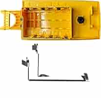 Grappola Vano Batteria Positivo Negativo Per Multimetro Fluke - Foto 7