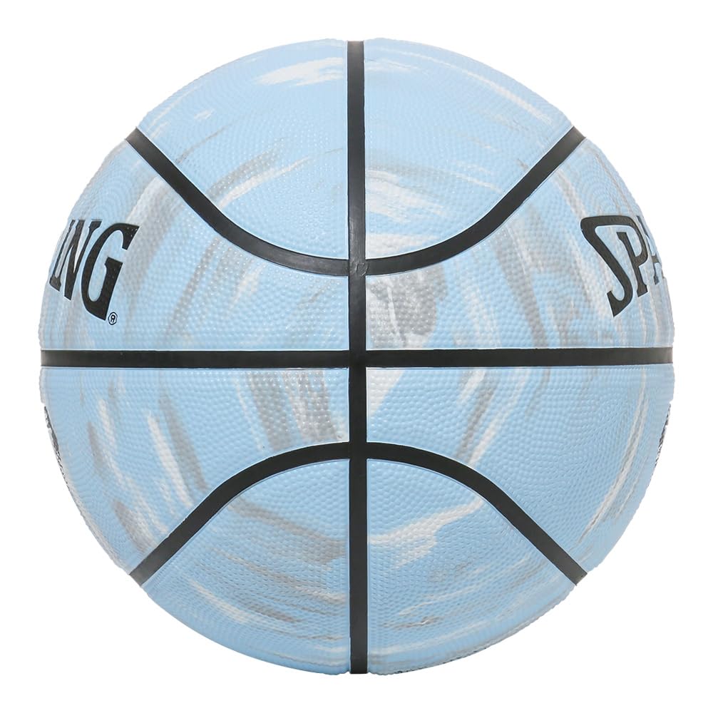 Spalding Marble Carolina Blue Rubber No. 7 Ball 84-928J Basketball Basketball