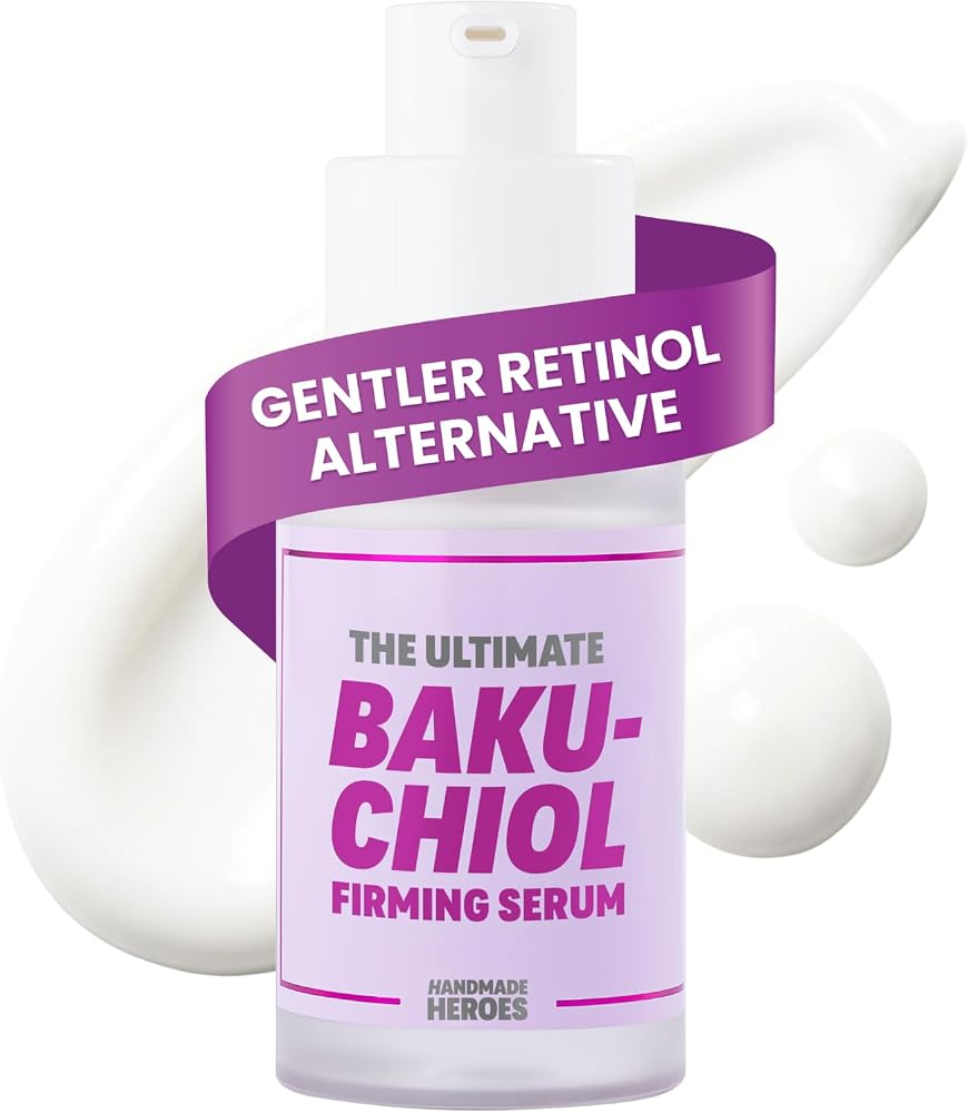 The Ultimate Bakuchiol Firming Face and Neck Lightweight Cream, Anti-Aging for Neck and Décolleté, Day & Night Face Cream - Moisturizing and Lifting