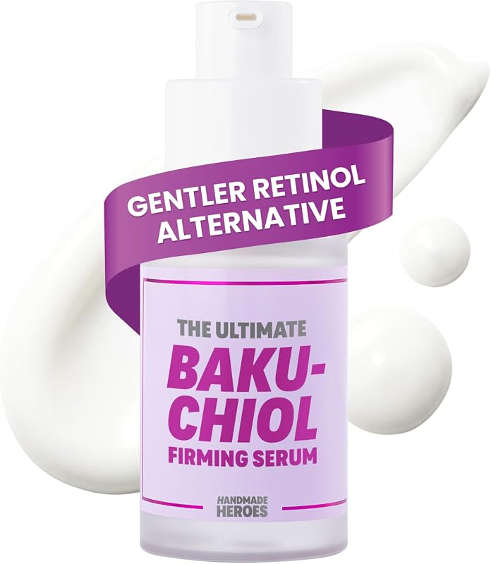The Ultimate Bakuchiol Firming Face and Neck Lightweight Cream, Anti-Aging for Neck and Décolleté, Day & Night Face Cream - Moisturizing and Lifting