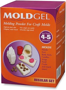 Art Molds MoldGel Hypo-Allergenic Molding Alginate for Craft Molds, 10 lb, Purple