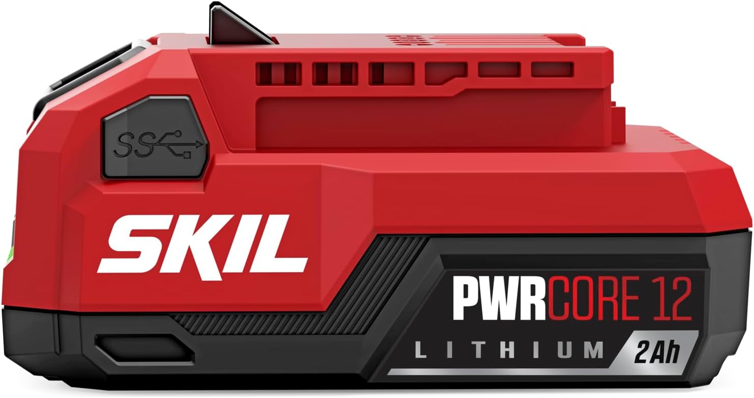 SKIL PWR CORE 12 12V Starter Kit Including 2.0Ah USB-C Battery and 20W PD Charger-CB5020A-11 - Image 4