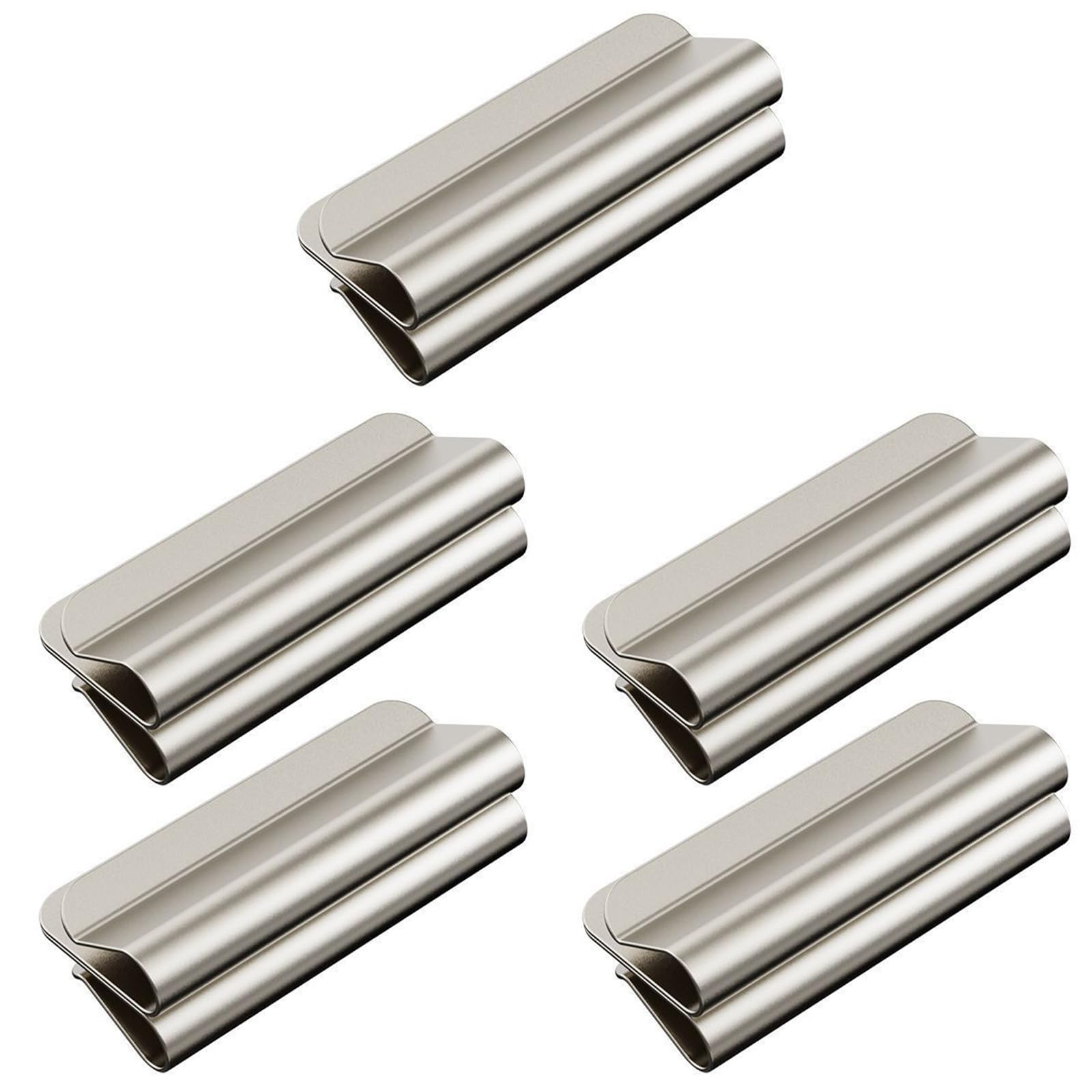 5 Pairs Magnetic Curtain Clips Hold Curtains Closed Curtain Magnets Closure Clips Detachable Buckle No Drill for Home Bedroom Bathroom Office