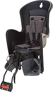 Prophete Polisport Bilby RS Fahrradkindersitz | Kindersitz für die Sattelrohrmonage | für Kinder zwischen 9 und 22 kg | grau