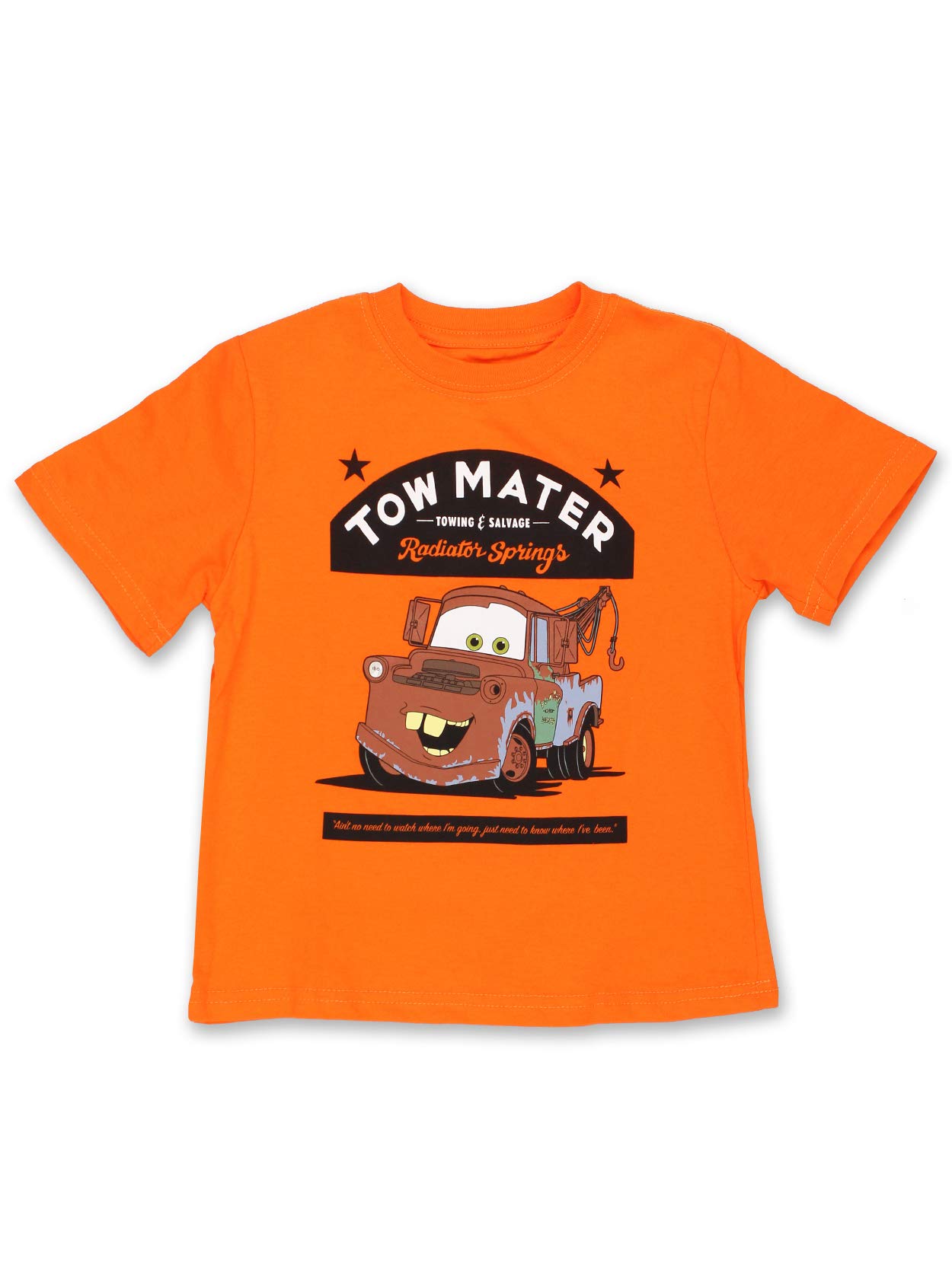 disneyDisney Cars Tow Mater Toddler Boys Short Sleeve T-Shirt Tee