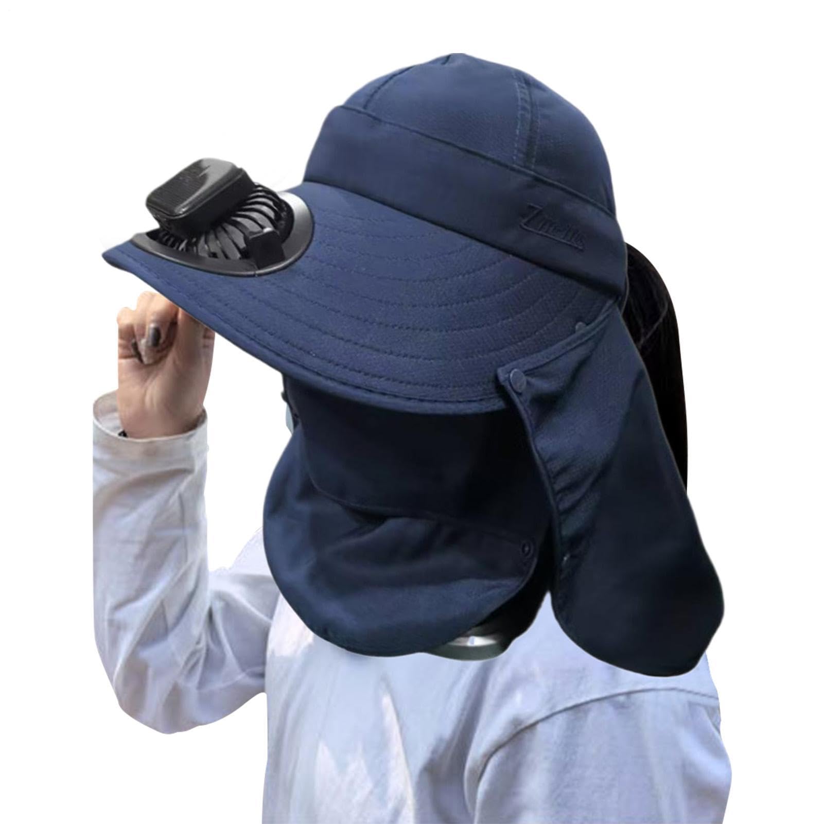 Cappello a energia solare, cappello da pesca, per escursionismo, campeggio, pesca, protezione personale, per viaggi, golf, pesca, giardinaggio, escursionismo, spiaggia all'aperto