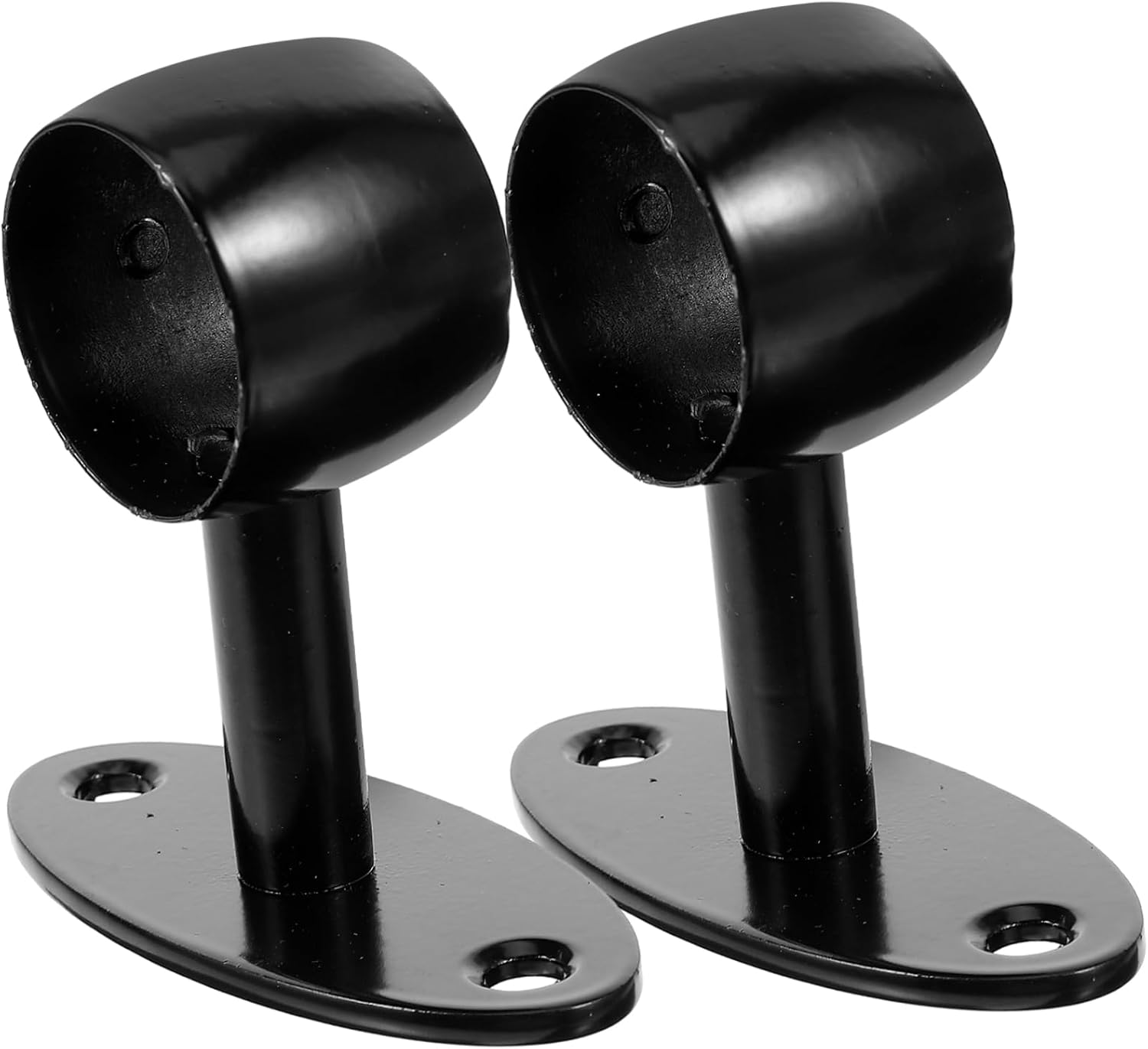 NUOBESTY 2Pcs Stair Handrail Bracket Support Durable Column Brackets for Staircase Railing Easy Installation Modern Design for Home Decor
