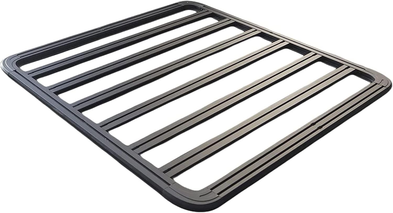 Roof Rack Cargo Carrier Rooftop Basket for 2018-2026 Jeep Wrangler JL & 2020-2026 Jeep Gladiator JT Hard Top Aluminum Black