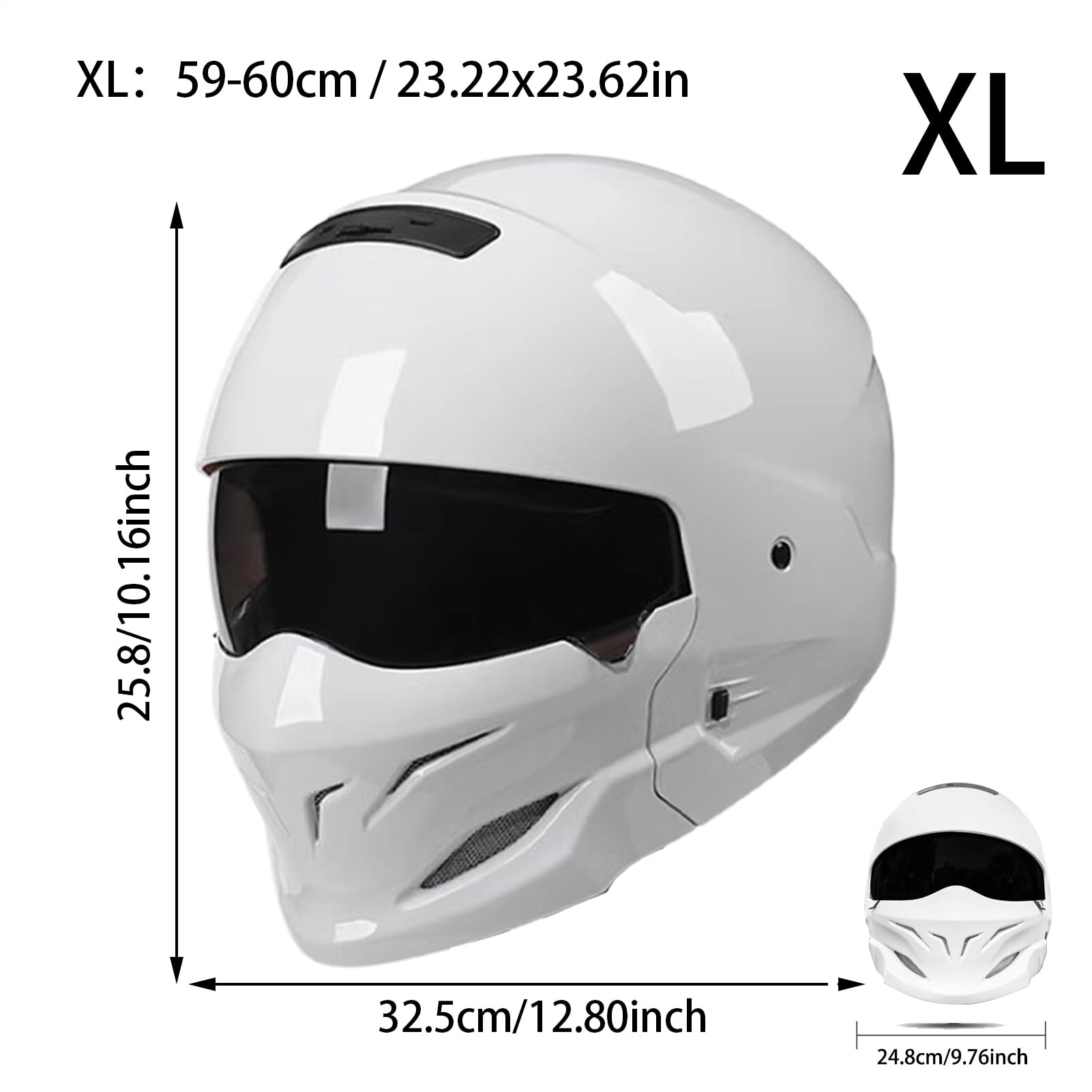 Czapka ochronna motocyklowa, odpinana czapka ochronna do rowerów ulicznych, styl retro, twarda do wyścigów szosowych, dla dorosłych