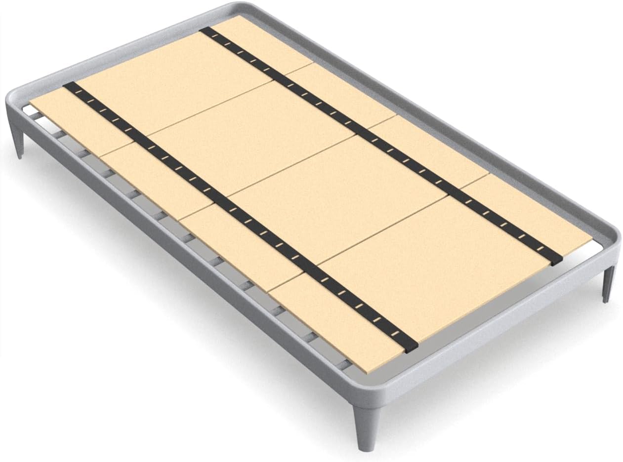 Imperius Heavy Duty Bed Slats for Mattress, Collapsible Box Spring, Queen 57 * 80in. Bed Support Slats,No Assembly Required,Bed Slats Under Mattress