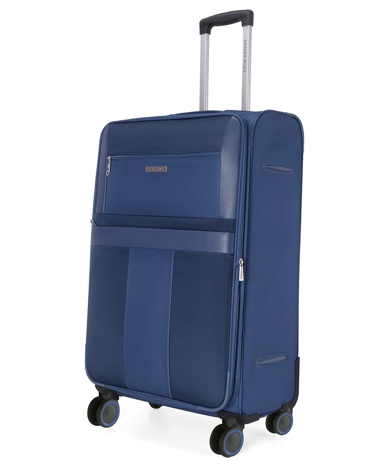 Nasher Miles Toledo Expander Soft-Sided Polyester Check-in Luggage Navy Blue 28 inch |75cm Trolley Bag (B07V9MBTFY) Amazon Price History, Amazon Price Tracker
