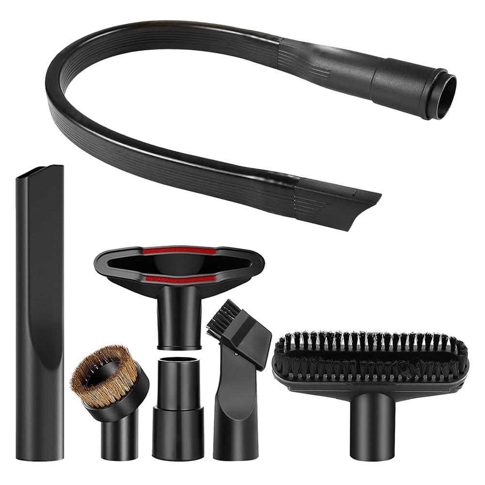 Giilayky Vacuum Cleaner Nozzle Set 32-35Mm, Universal Vacuum Cleaner Attachment Brush With Crevice Nozzle Furniture Brush