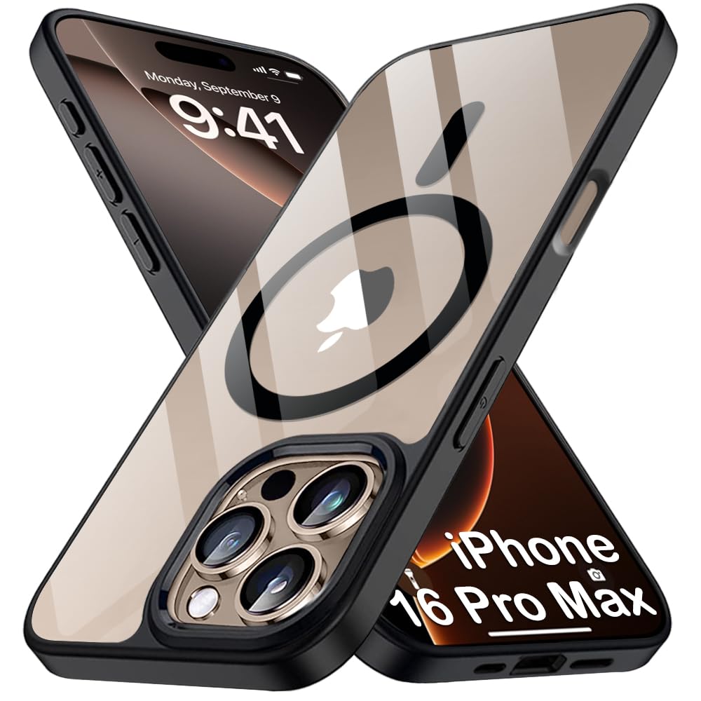 See full amazon price history chart for TheGiftKart Ultra-Hybrid Back Cover Case for iPhone 16 Pro Max Compatible with MagSafe | Camera Protection | Crystal Clear Transparent Back Cover Case for iPhone 16 Pro Max (PC & TPU, Black Bumper) TheGiftKart Ultra-Hybrid Back Cover Case for iPhone 16 Pro Max Compatible with MagSafe | Camera Protection | Crystal Clear Transparent Back Cover Case for iPhone 16 Pro Max (PC & TPU, Black Bumper) (B0DFCWM76Q) Amazon Price History, Amazon Price Tracker