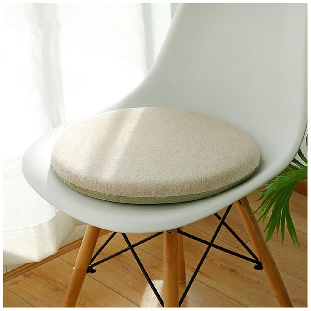 Coussin de siège rond pour soulager le dos sur chaise de bureau et cuisine