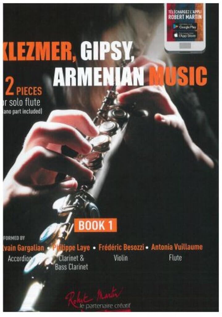 KLEZMER, GIPSY, ARMENIAN MUSIC FLUTE V1 --- FLUTE ET PIANO