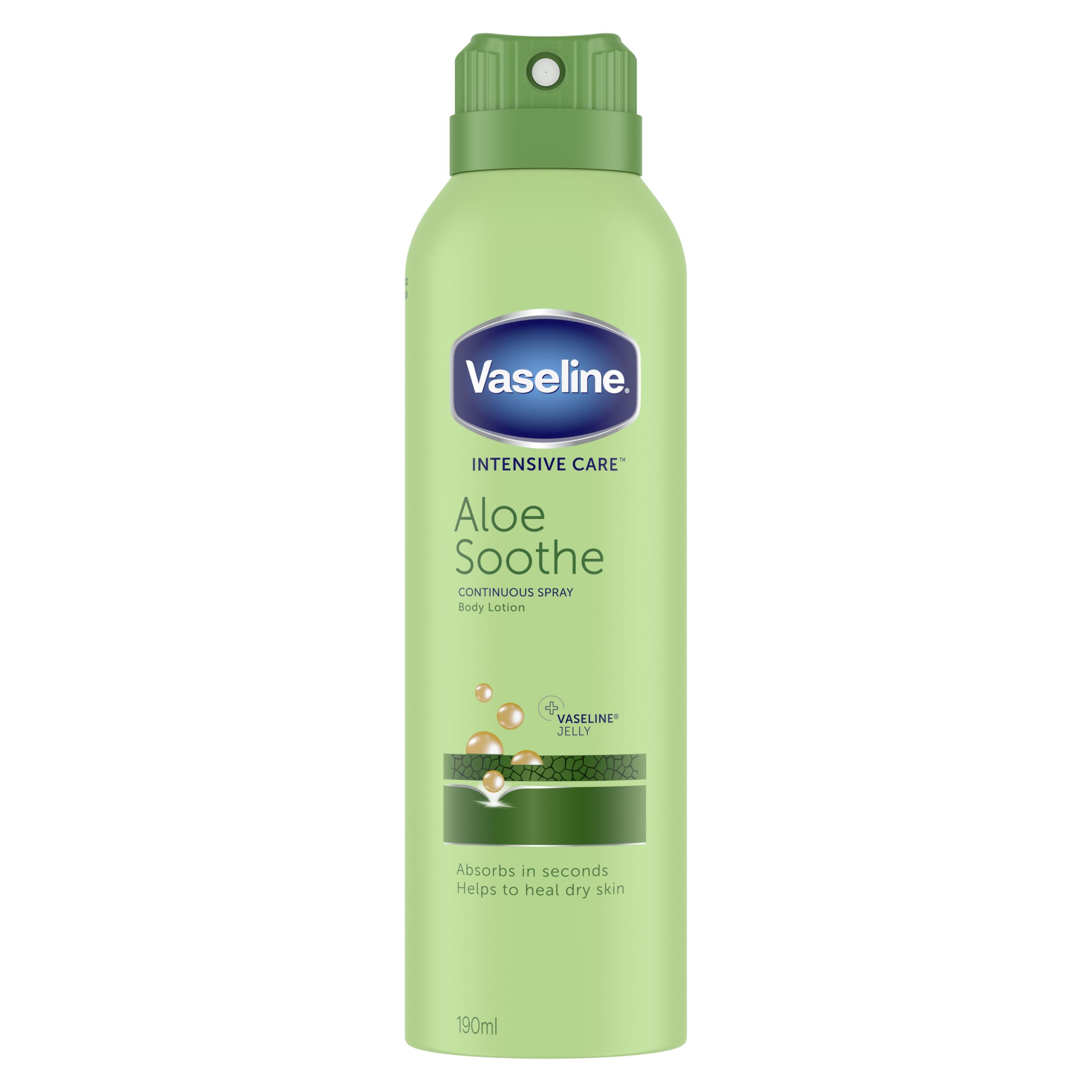 Vaseline Intensive Care Aloe Soothe Spray Moisturiser 190 ml