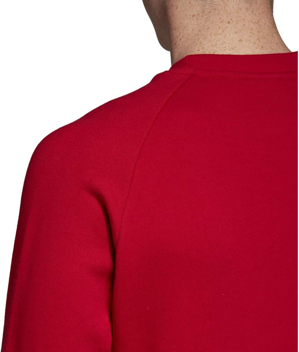 adidas originals men's Trefoil Crew Sweatshirt - Power Red