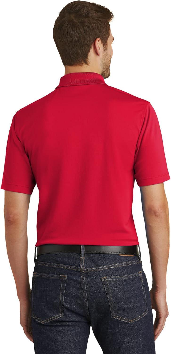 Sorority Letters Shop University of New Mexico Men's Short Sleeve Performance Polo - UNM Dry Zone UV Micro Mesh Polo