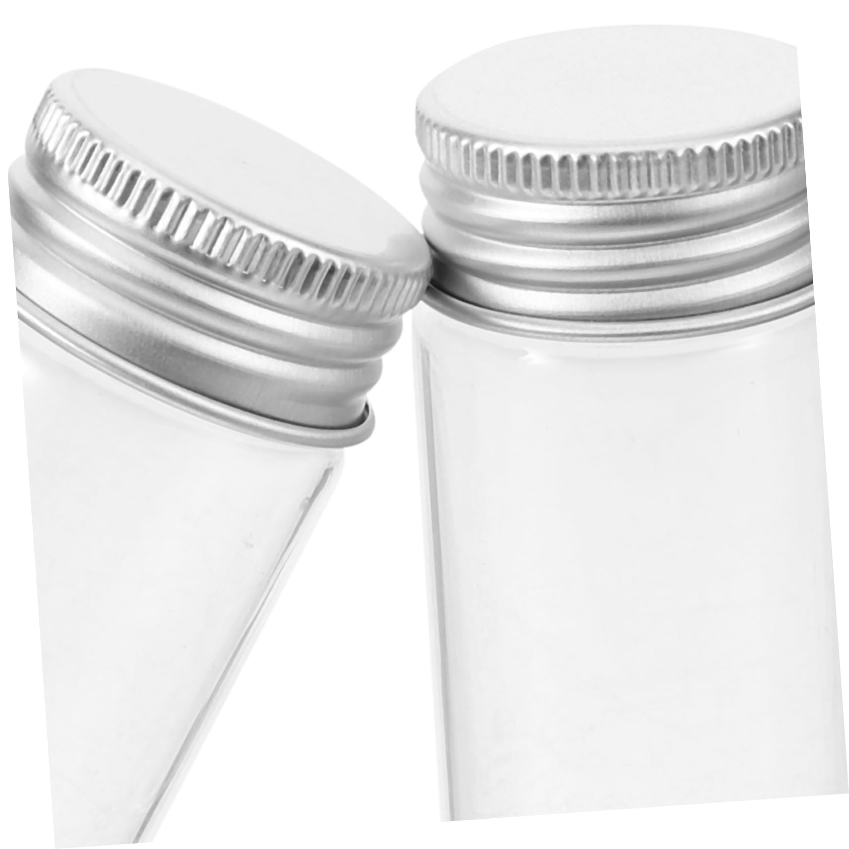 Cabilock 24 Stück Glasreagenzgläser Mit Eisen Deckel 30 Ml Reagenzgläser Für Wissenschaftliche Experimente Luftdicht Verschließbar Transparent Probenbehälter