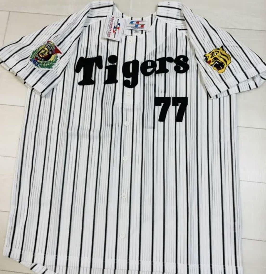 Amazon.co.jp: 阪神タイガース 77星野仙一 監督2003年優勝記念 