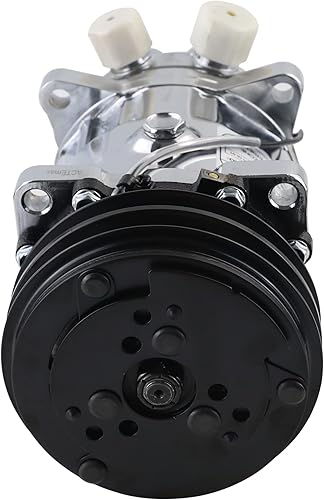 Miniatura 2 de Compresor universal del AC con el compresor negro del cromo del SD 508 5H14 R134A del embrague 2PK