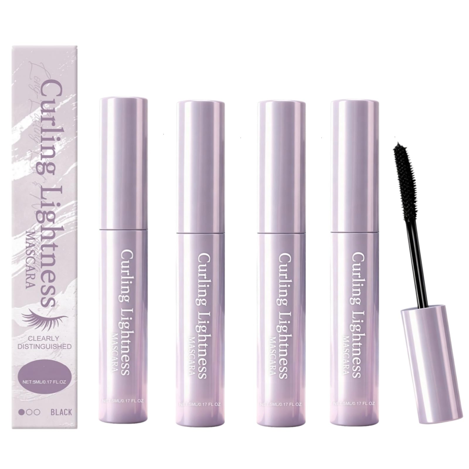 mascara waterproof Allonge épaissit et recourbe les cils