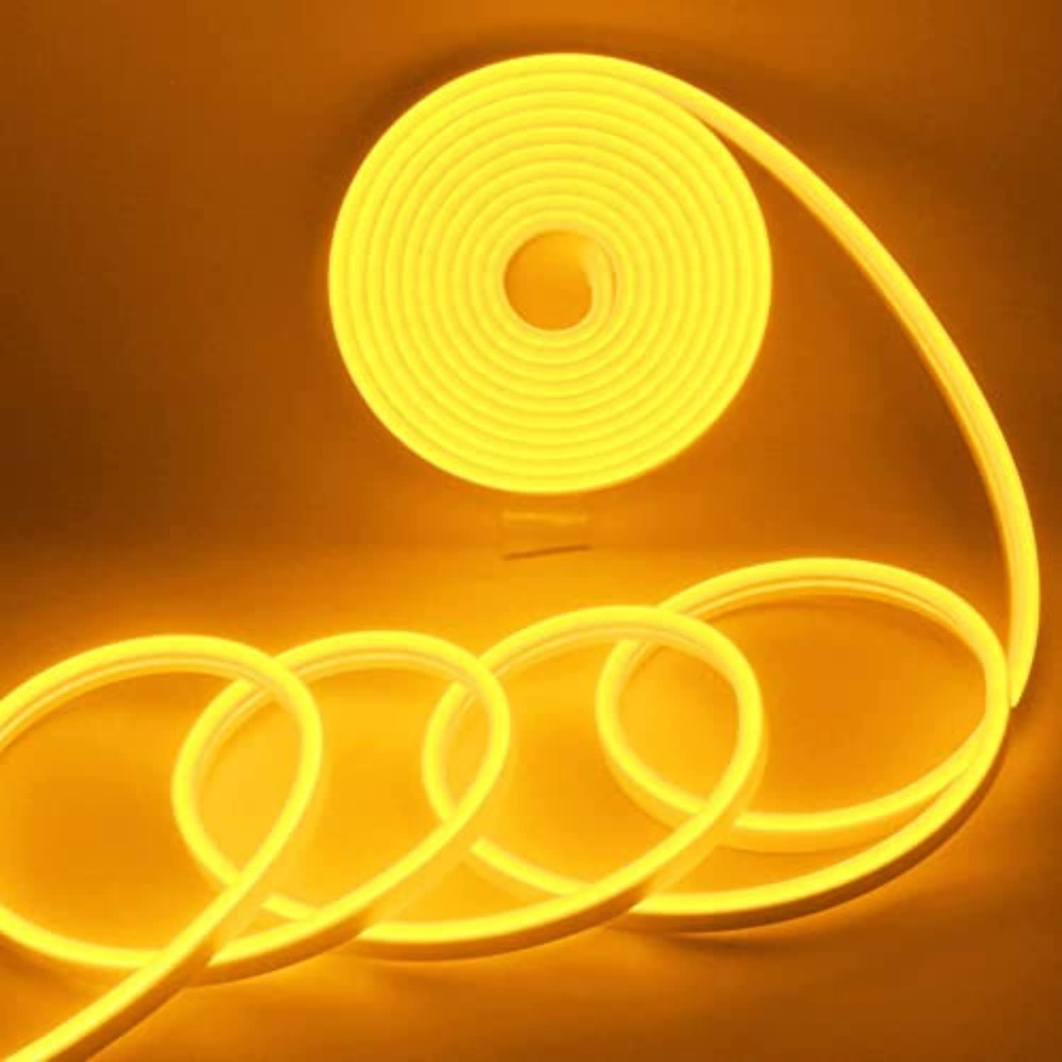 MANSAA LED Strip Lights | 18 Months Warranty, 5 meter | Neon LED Light, Neon Light Customized Name, Strip Lights for Room, Neon Light Strip, Kids Safe, DIY, Shockproof without Adaptor (M58, Yellow) MANSAA LED Strip Lights | 18 Months Warranty, 5 meter | Neon LED Light, Neon Light Customized Name, Strip Lights for Room, Neon Light Strip, Kids Safe, DIY, Shockproof without Adaptor (M58, Yellow)