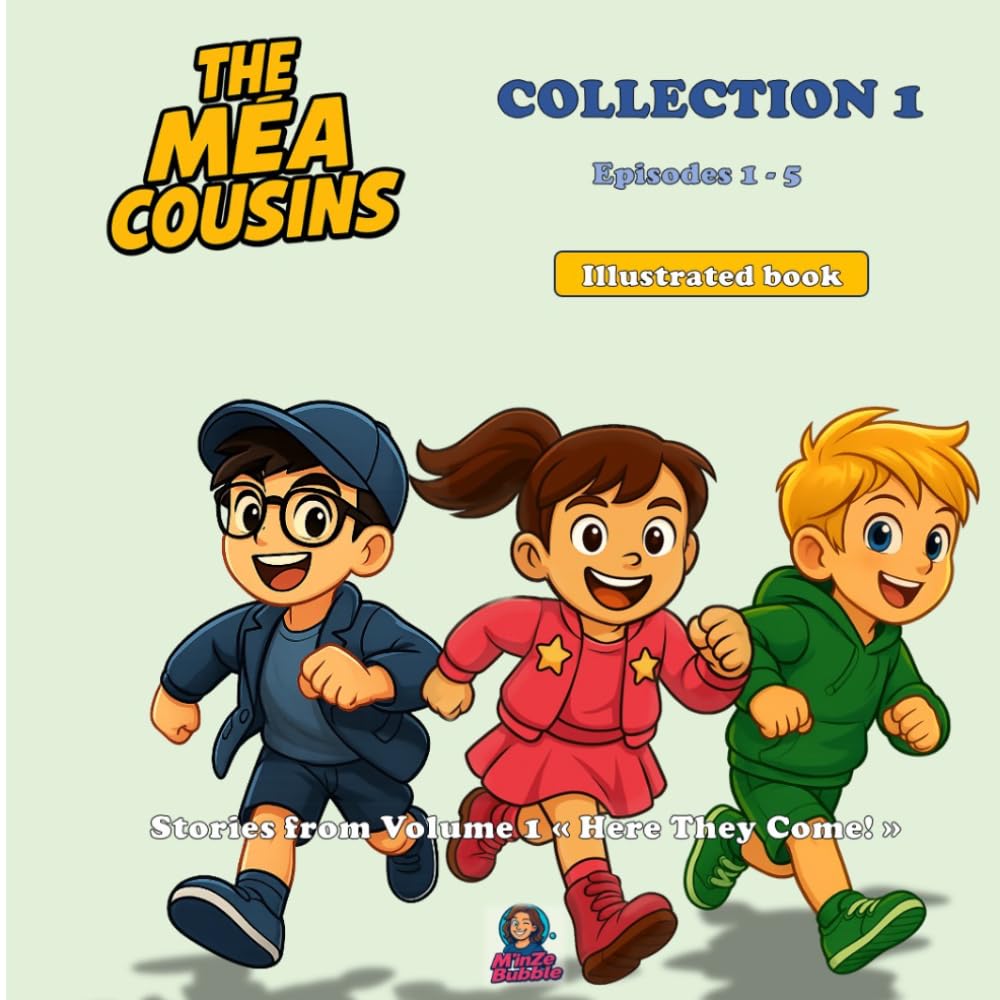 The Méa Cousins - Collection 1: Illustrated series, Kids comic - Episode 1-5