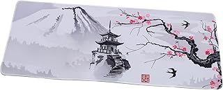 SUNCN マウスパッド ノートパソコン用 デスク用 滑り止め加工 ゲーム用 コンピュータ用 モダンデザイン 鮮やかなパターン印刷 耐久性のあるステッチエッジ 折りたたみ可能 持ち運び便利