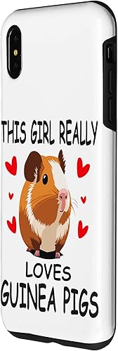 Miniatura 17 de iPhone 12 mini This girl really loves guinea pigs, Cute Guinea pig Case