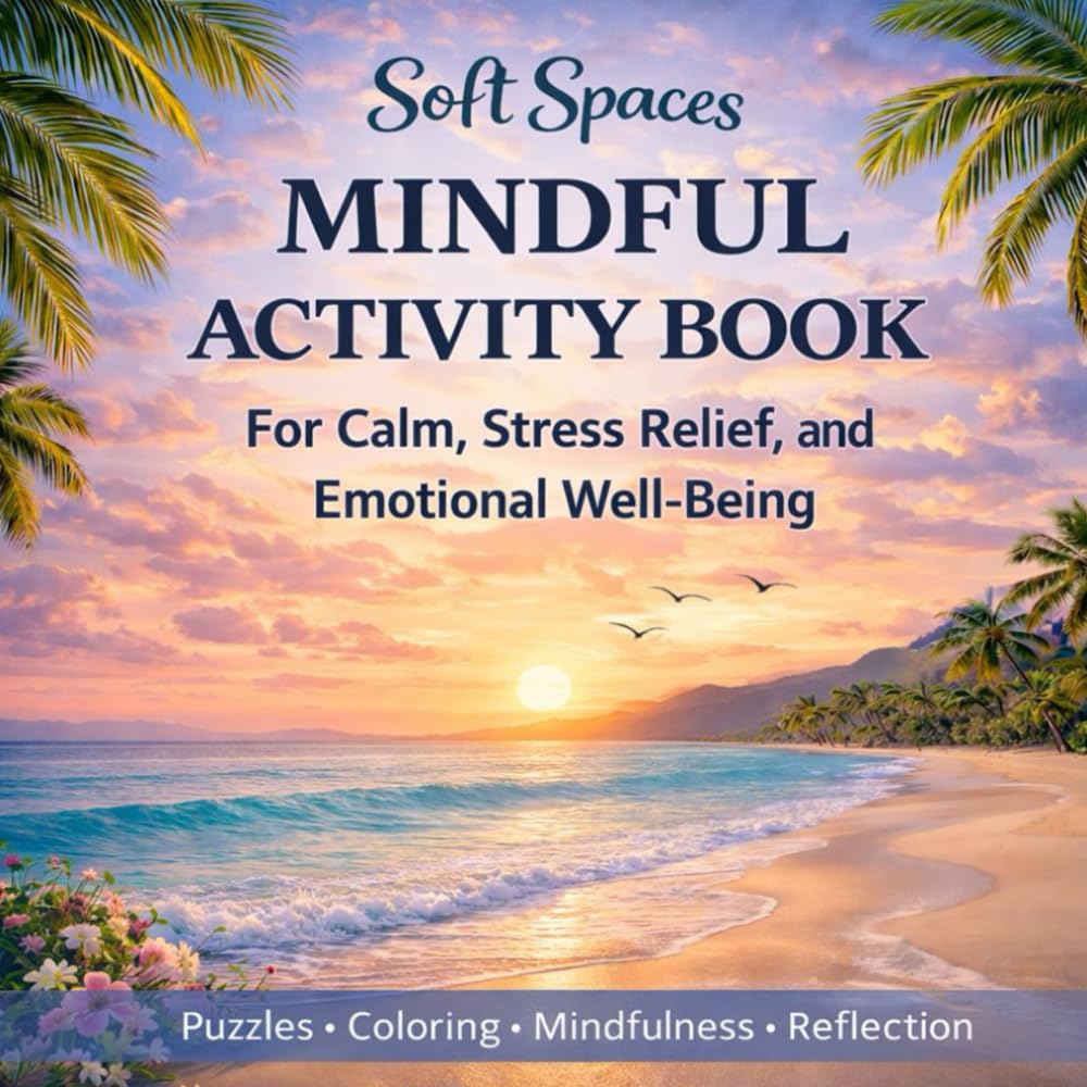 Soft Spaces: A Mindful Activity Book for Calm, Stress Relief, and Emotional Well-Being
